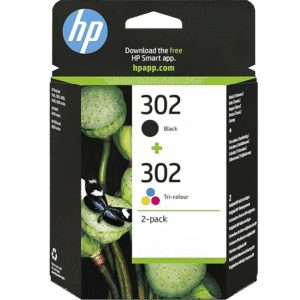 HP 302 X4D37AE, Negro y Tricolor