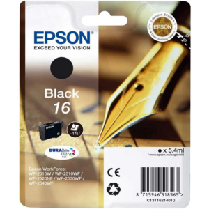 Tinta EPSON 16 negro_C13T16214012