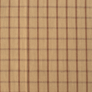 Tela country cuadros grandes beige y marrón